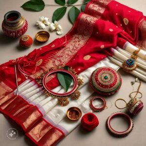 Bengali cultural items for traditional celebrations
